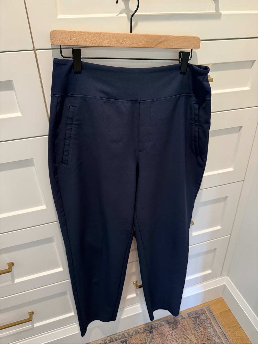 Athleta Navy endless high rise pants - Picture 3 of 3